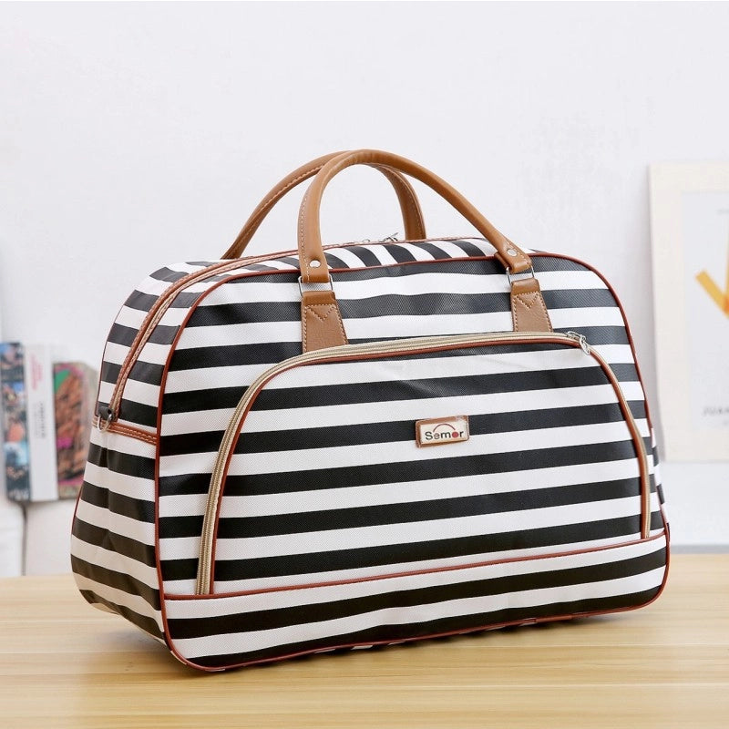 Portable Travel Bag Luggage Bag PU Gift Bag Size Bag Waterproof Short-term Travel Shoulder Bag