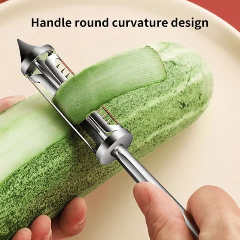 🎅EARLY CHRISTMAS SALE - Stainless steel Multifunctional Veggie Peeler-BUY MORE SEND MORE