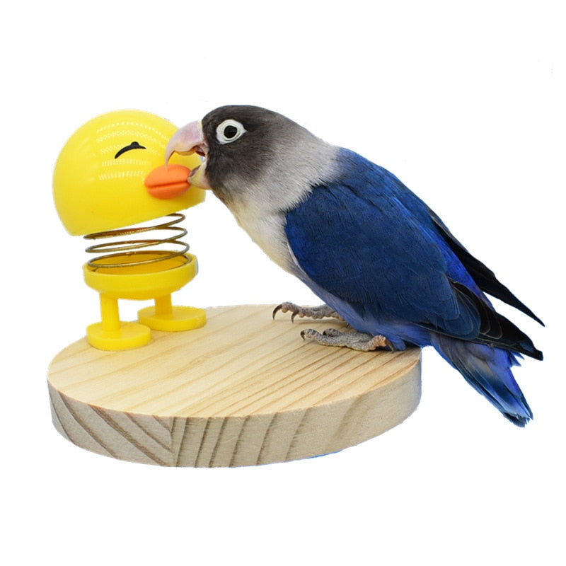 Hanging Bird Plastic Springs Chicken Toy