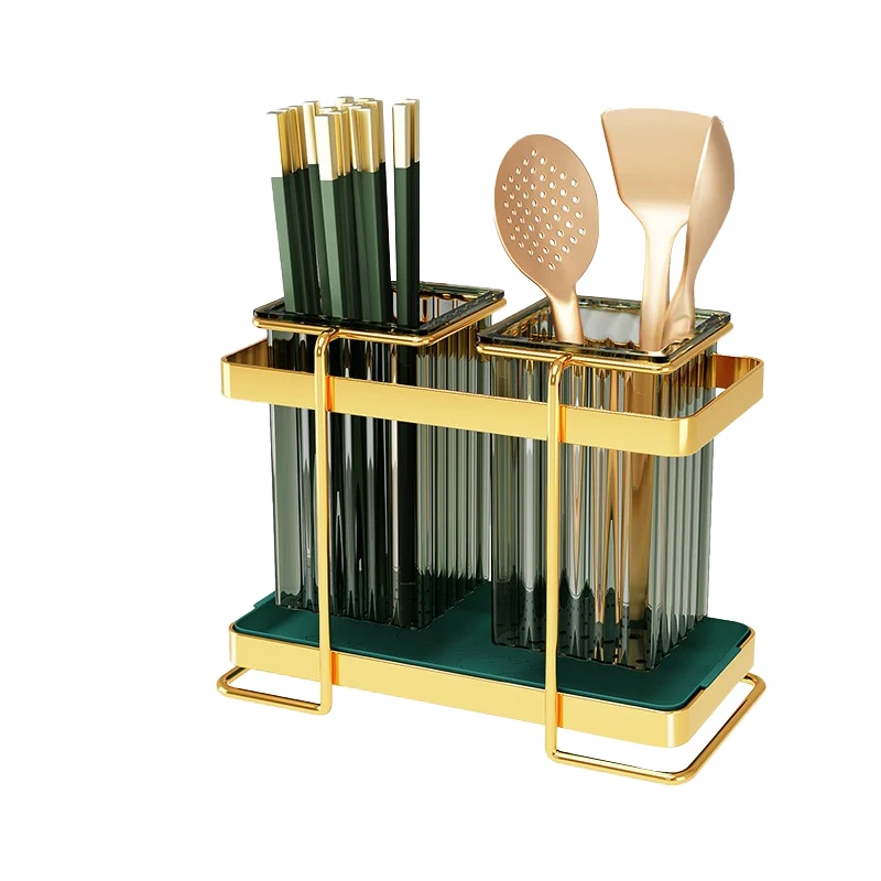 Hot Sale Light Luxury Chopstick Holder Household Tableware Cutlery Knife Storage Rack