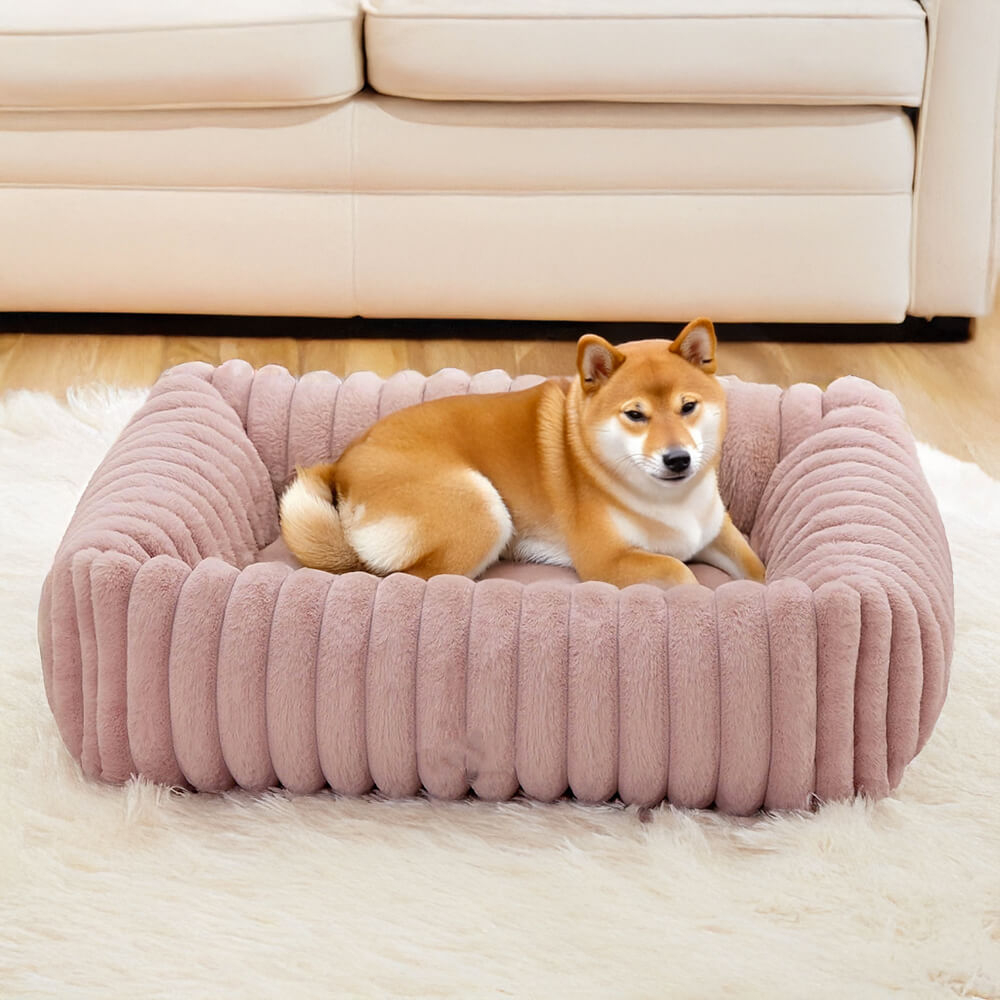 Warmth Cozy Four-Sided Orthopedic Support Bolstered Dog & Cat Bed