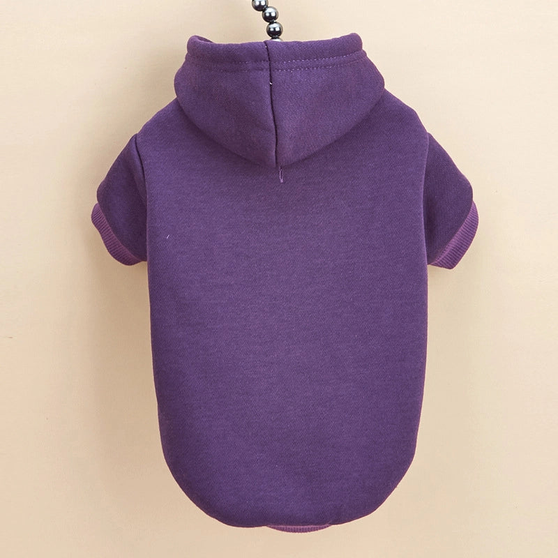 Casual Polyester Solid Color Pet Clothing