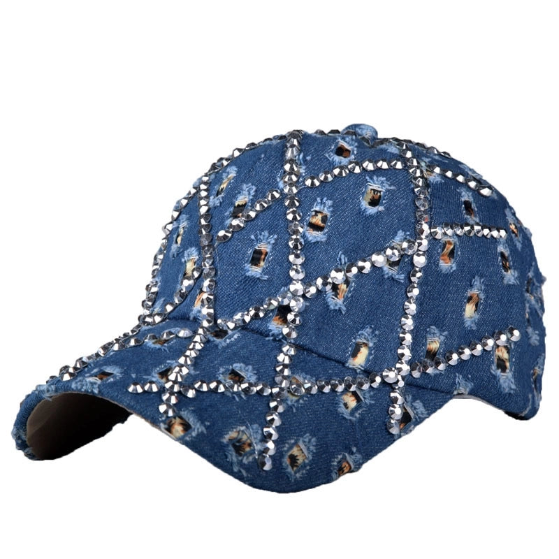 Women's Retro Solid Color Curved Eaves Baseball Cap