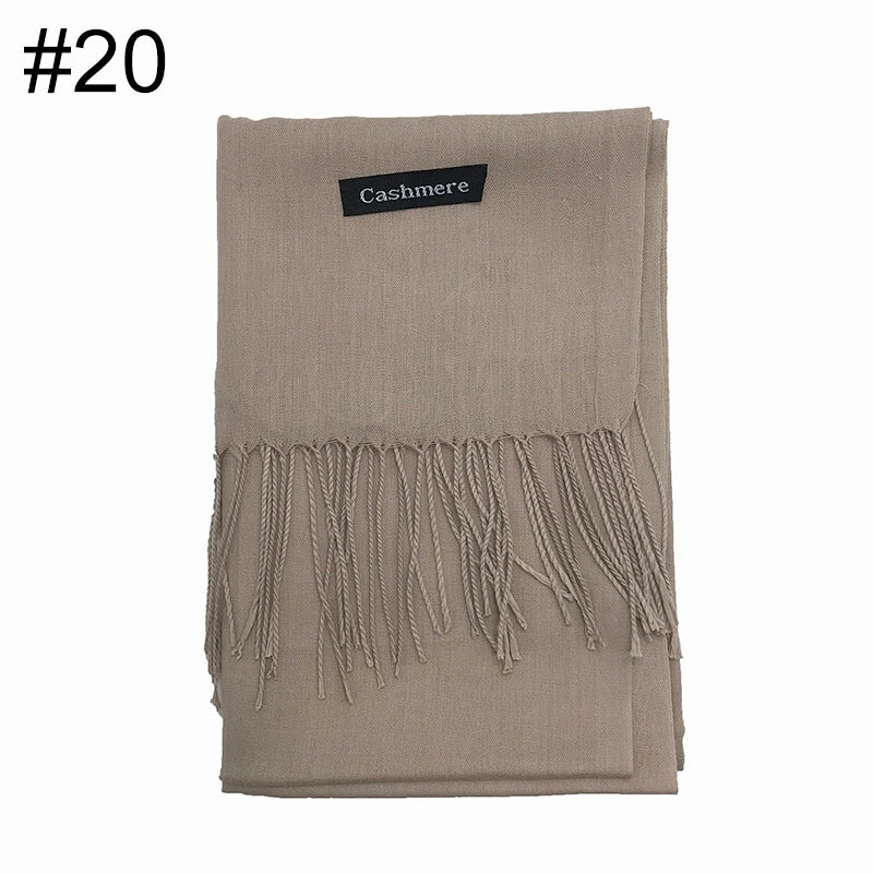 Thin Cotton And Linen National Two Tassel Ladies Scarf Shawl 100g A Generation Of Hair