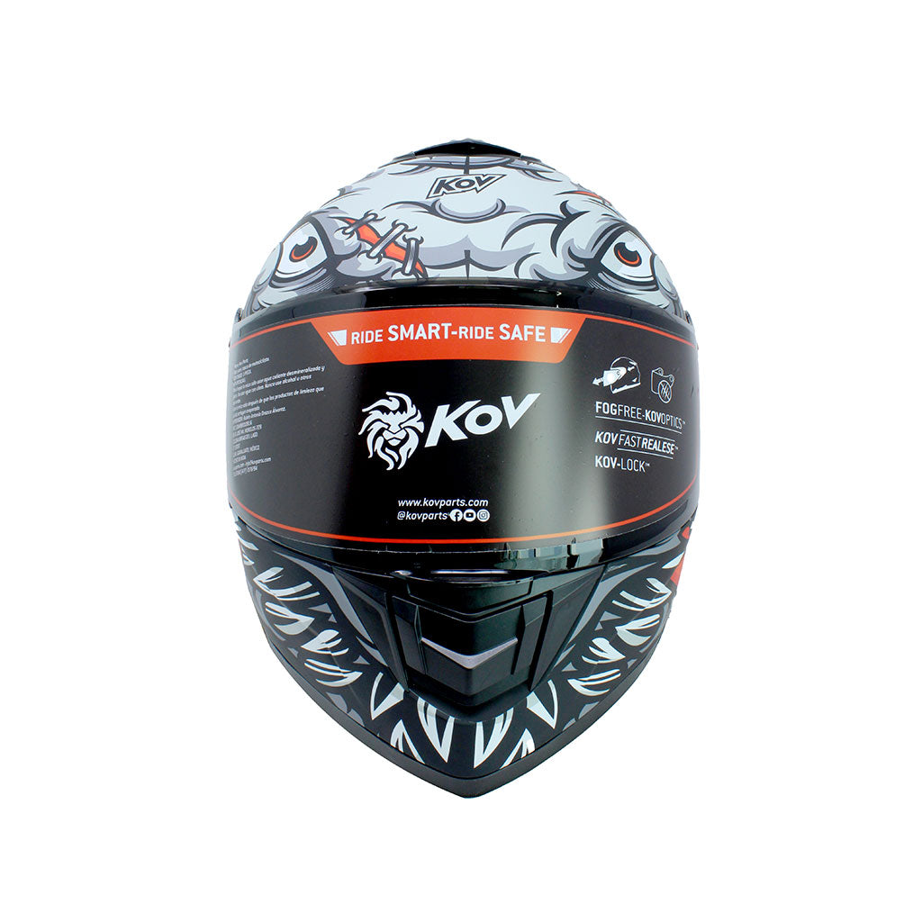 Casco Rush Brainy Negro