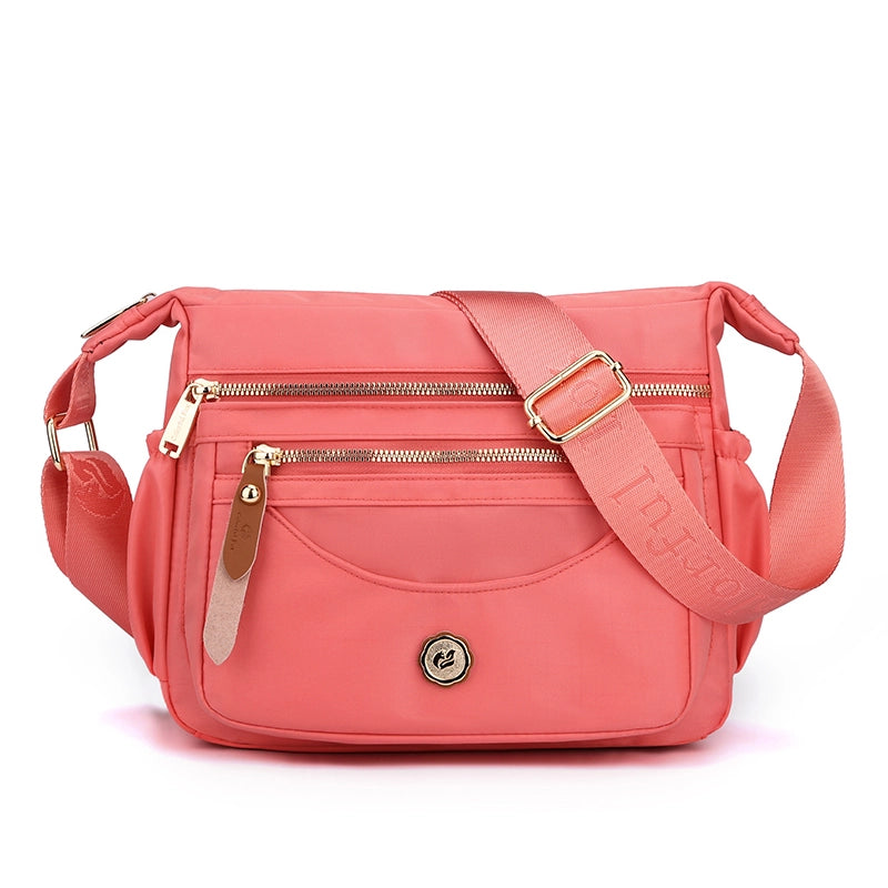 Women's All Seasons Nylon Basic Classic Style Shoulder Bag