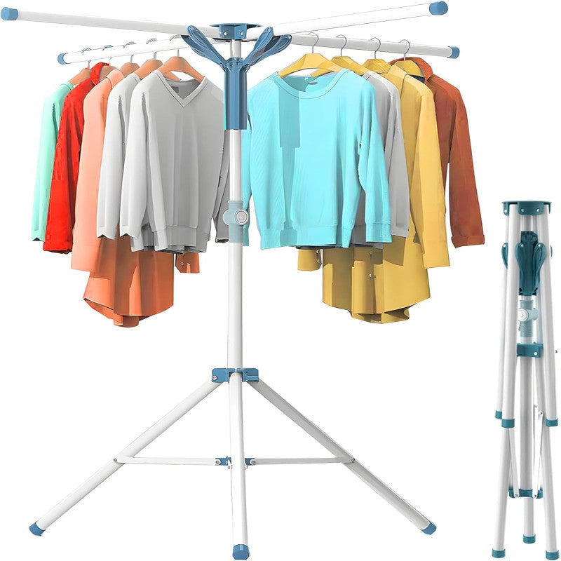 2 TIER FOLDING CLOTHES DRYING RACK