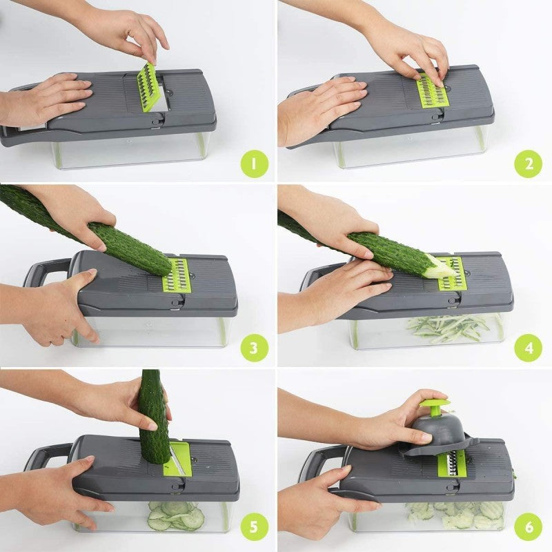 16 in 1 Multifunctional Vegetable Chopper And Slicer