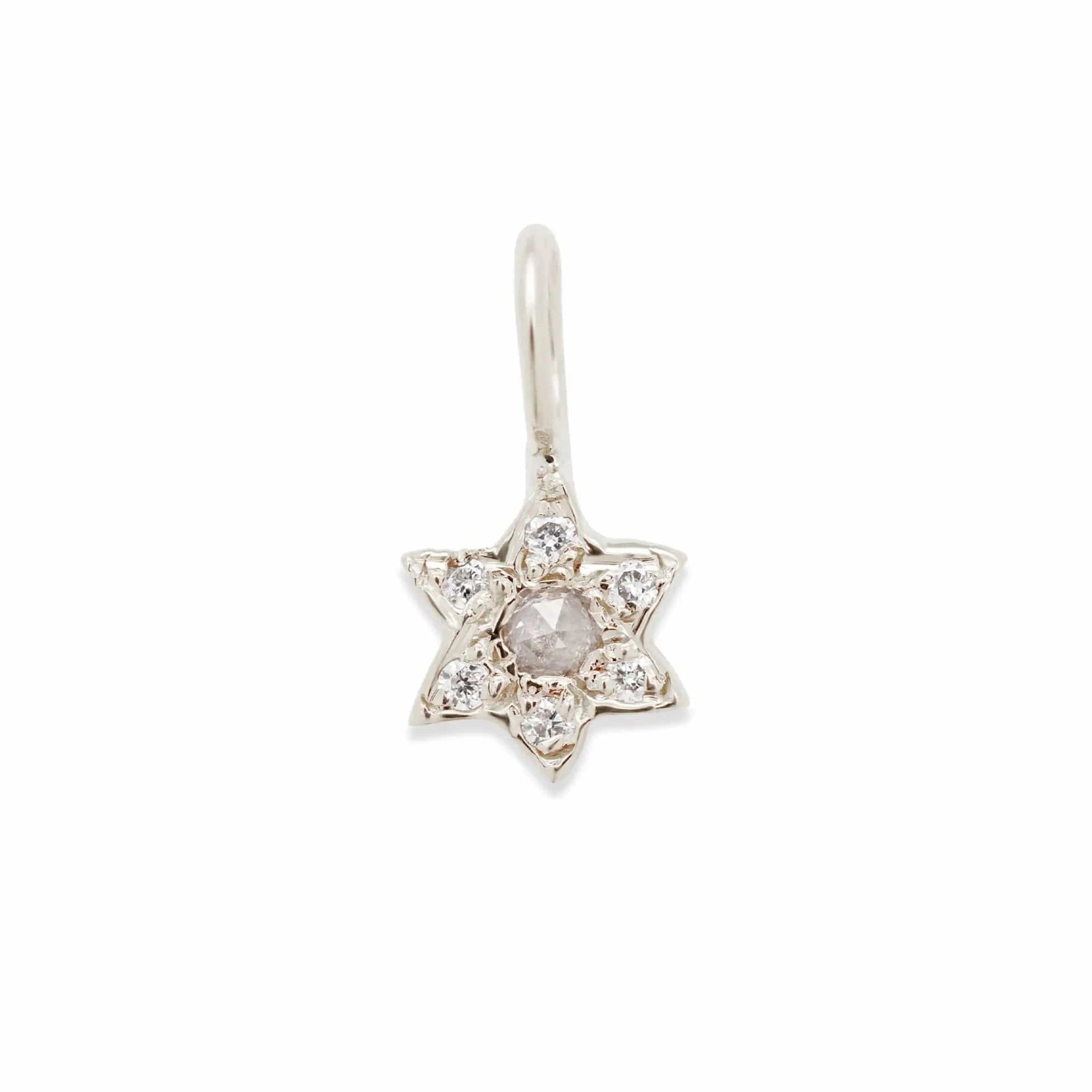 Custom Star of David Necklace - (Yellow. Rose or White Gold)