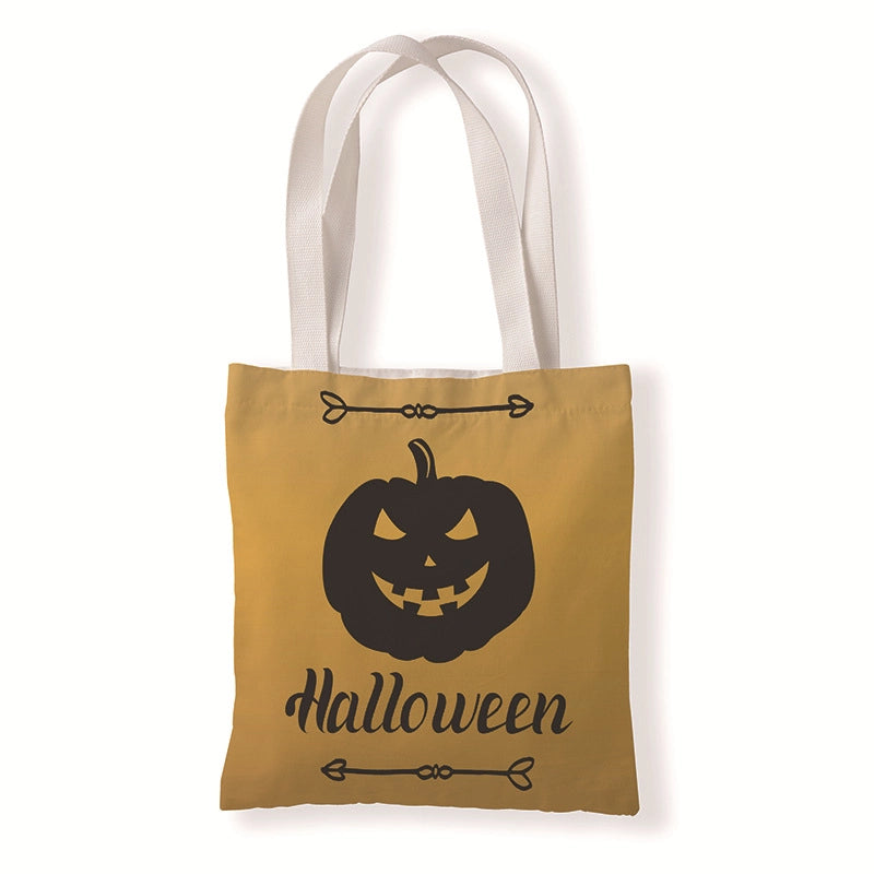 Unisex Minimalist Pumpkin Shopping Bags