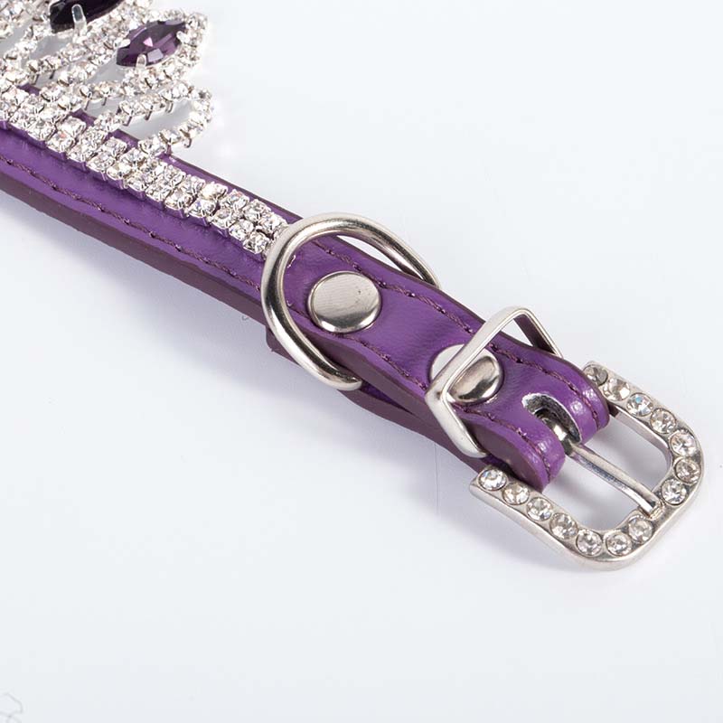 Rhinestone Necklace Dog Cat Collar
