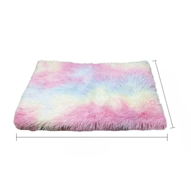 Cushion Cat Bed Soft Plush Anti Slip