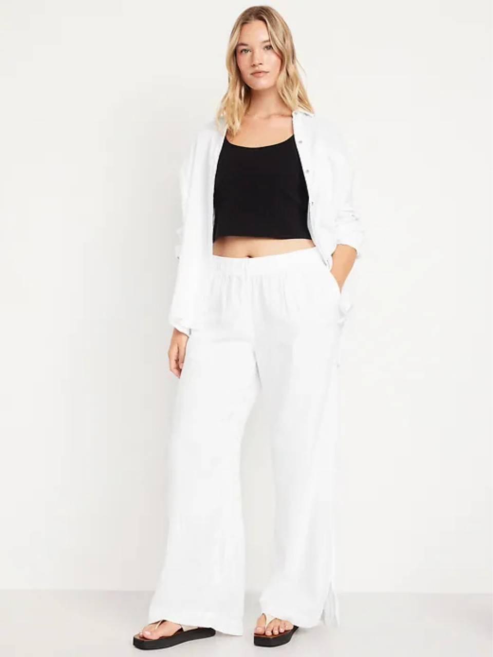 Casual Wide Length Pants For Summer