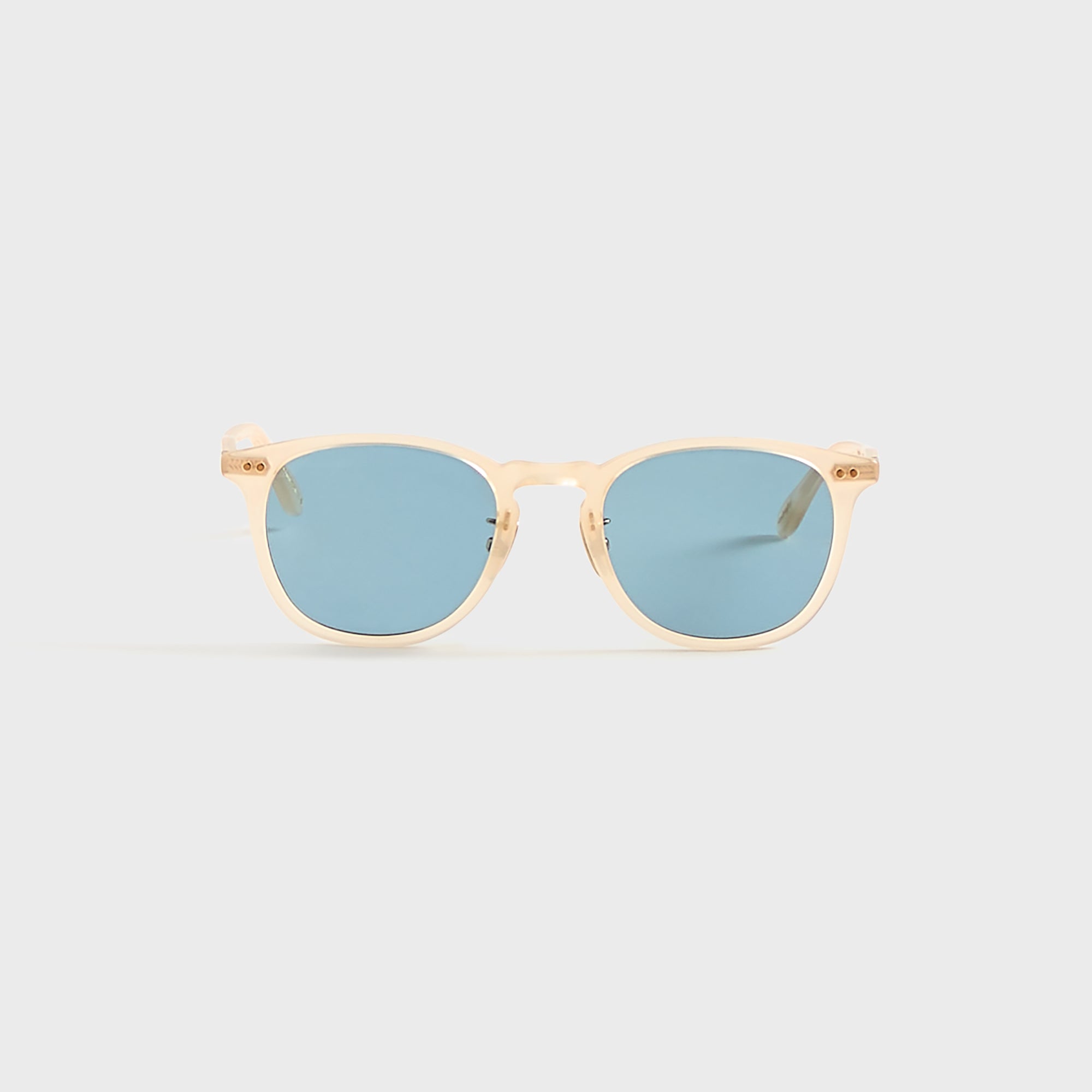 Garrett Leight Kinney J Sunglasses - Silk / Pure Pacific