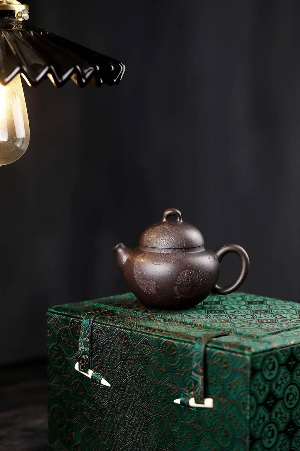 Yixing purple clay teapot from China