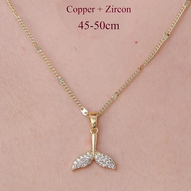 Minimalist Devil's Eye Cherry Heart Shape Stainless Steel Titanium Steel Polishing Plating Inlay Zircon Pendant Necklace