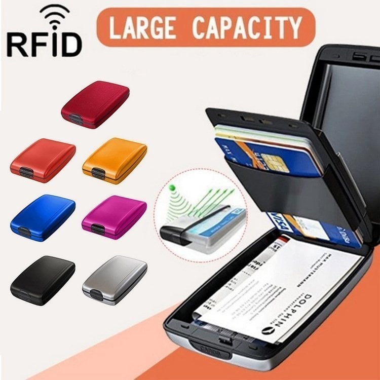 🎁 49% OFF-RFID ANTI-THEFT ALUMINUM WALLET CLIP