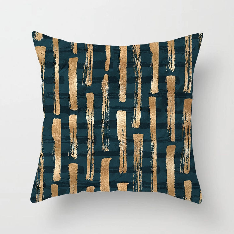 Minimalist Letter Polyester Pillow Cases Couch & Sofa Decor