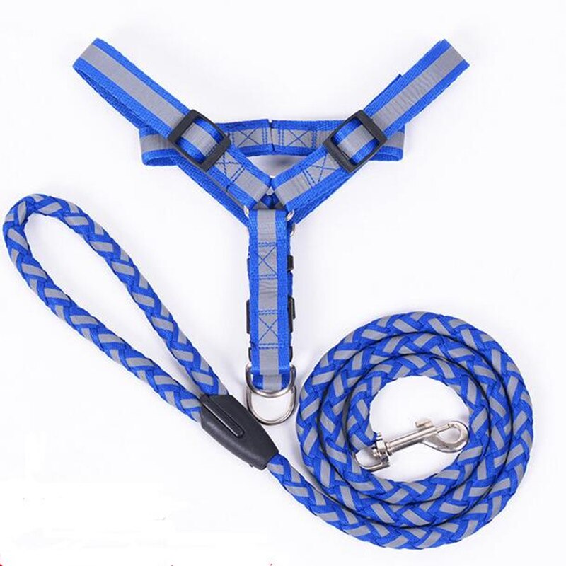 Nylon Chest Strap Collar And Leash