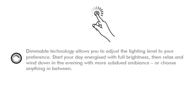 LED Mirror Multiple Options. S60DB/S80DB