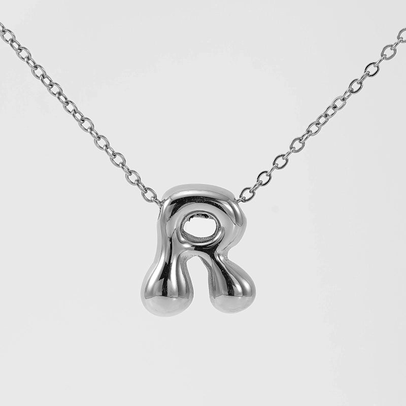 Basic Classic Style Letter 304 Stainless Steel 18K Gold Plated Plating Pendant Necklace