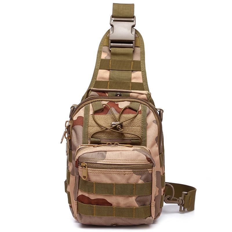 Unisex Sports Camouflage Oxford Cloth Waterproof Waist Bags