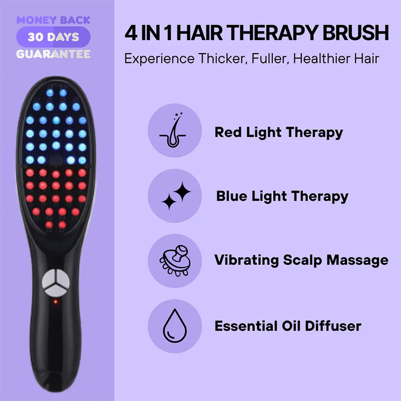 Electric Massage Comb - Soothe. Stimulate. and Reduce Fatigue