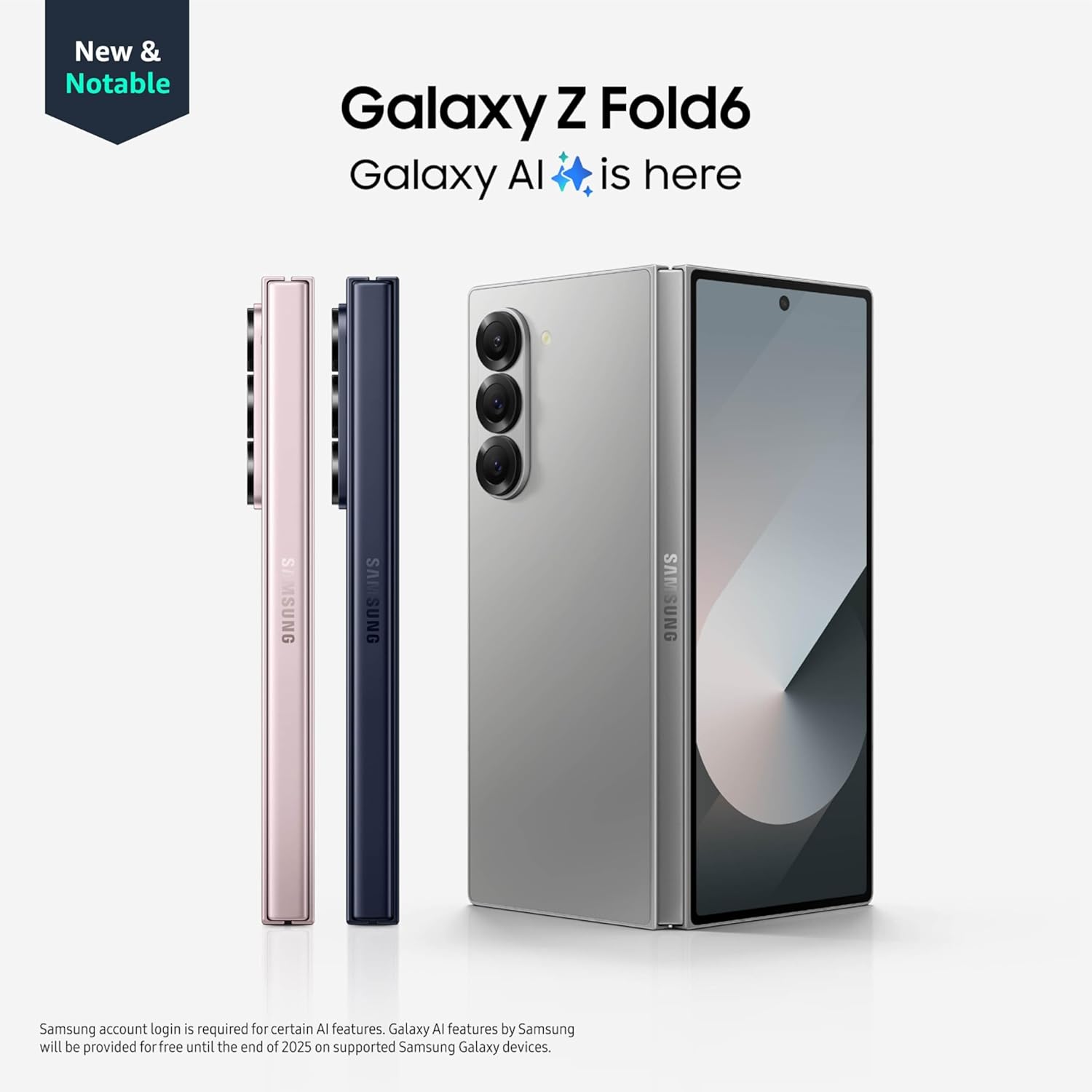 🔥Last Day Low Price Promotion🔥SAMSUNG Galaxy Z Fold 6 AI Cell Phone, Unlocked Android Smartphone