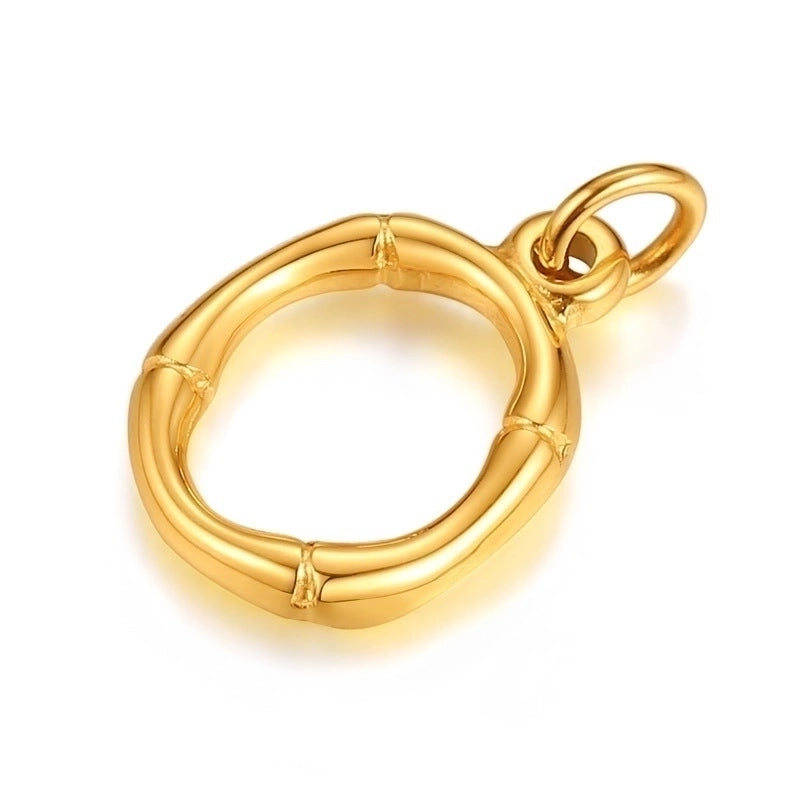 Fashion Letter 201 Stainless Steel 18K Gold Plated Polishing Plating Stainless Steel Necklaces