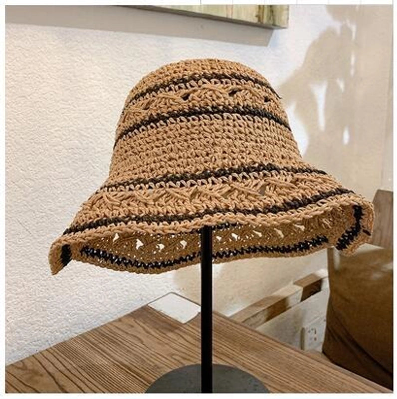 Women's Vacation Minimalist Bow Knot Big Eaves Sun Hat