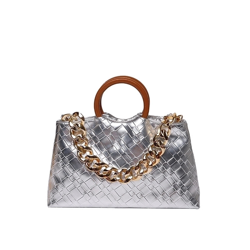 Women's Large All Seasons Pu Leather Vintage Style Tote Bag