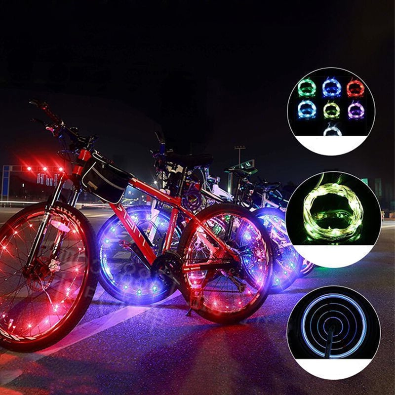 Rechargeable Bicycle Wheel Lights