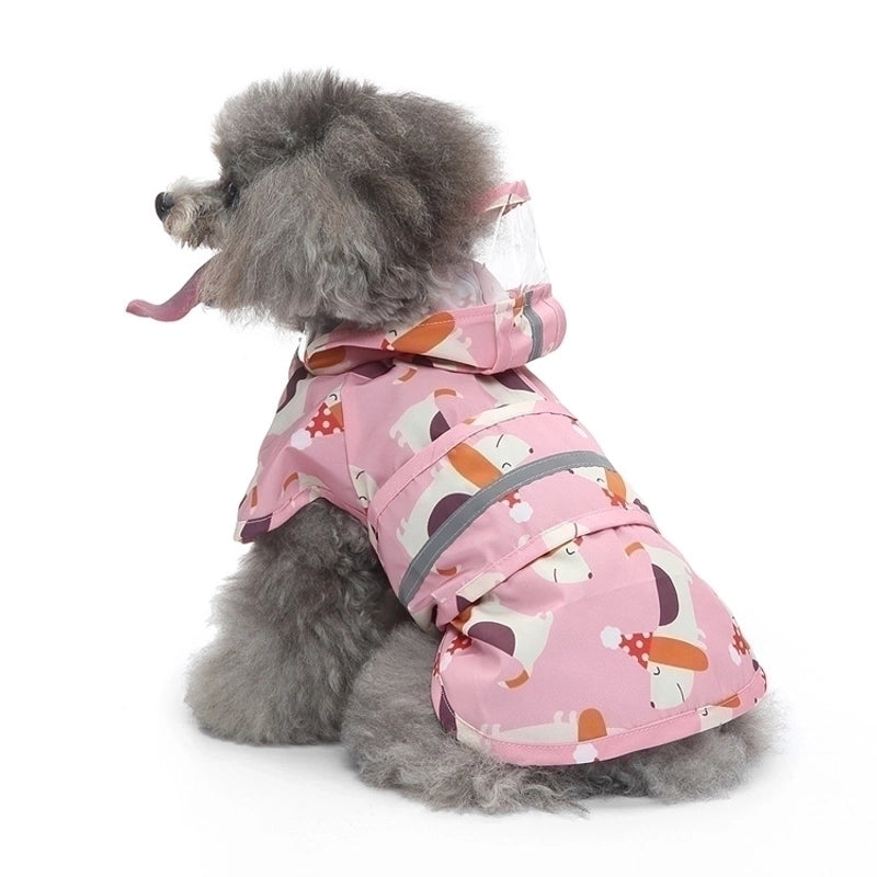 Supply Bath Duck Dog Raincoat Poncho Pet Raincoat Yellow Duck Bee Pet Poncho
