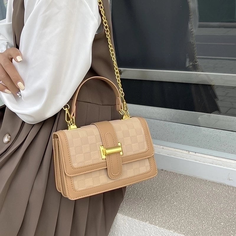 Women's Small Autumn Pu Leather Vintage Style Handbag