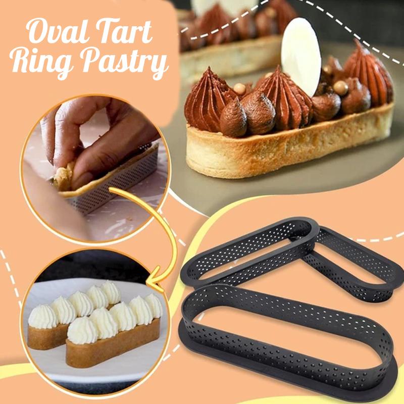 Oval Tart Ring Pastry Mold