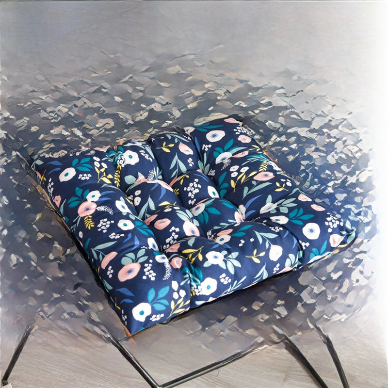 Printed Cushion Thickened Chair Cushion Office Sedentary Seat Cushion Dining Chair Cushion Student Chair Cushion