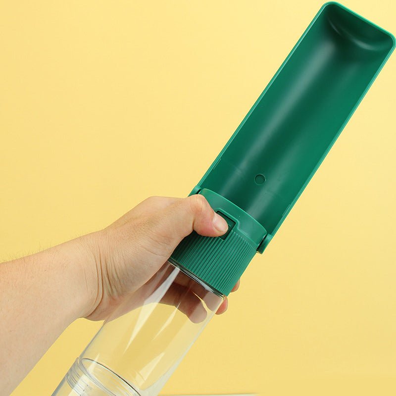 Ribbed Portable Pet Bottle in Pink