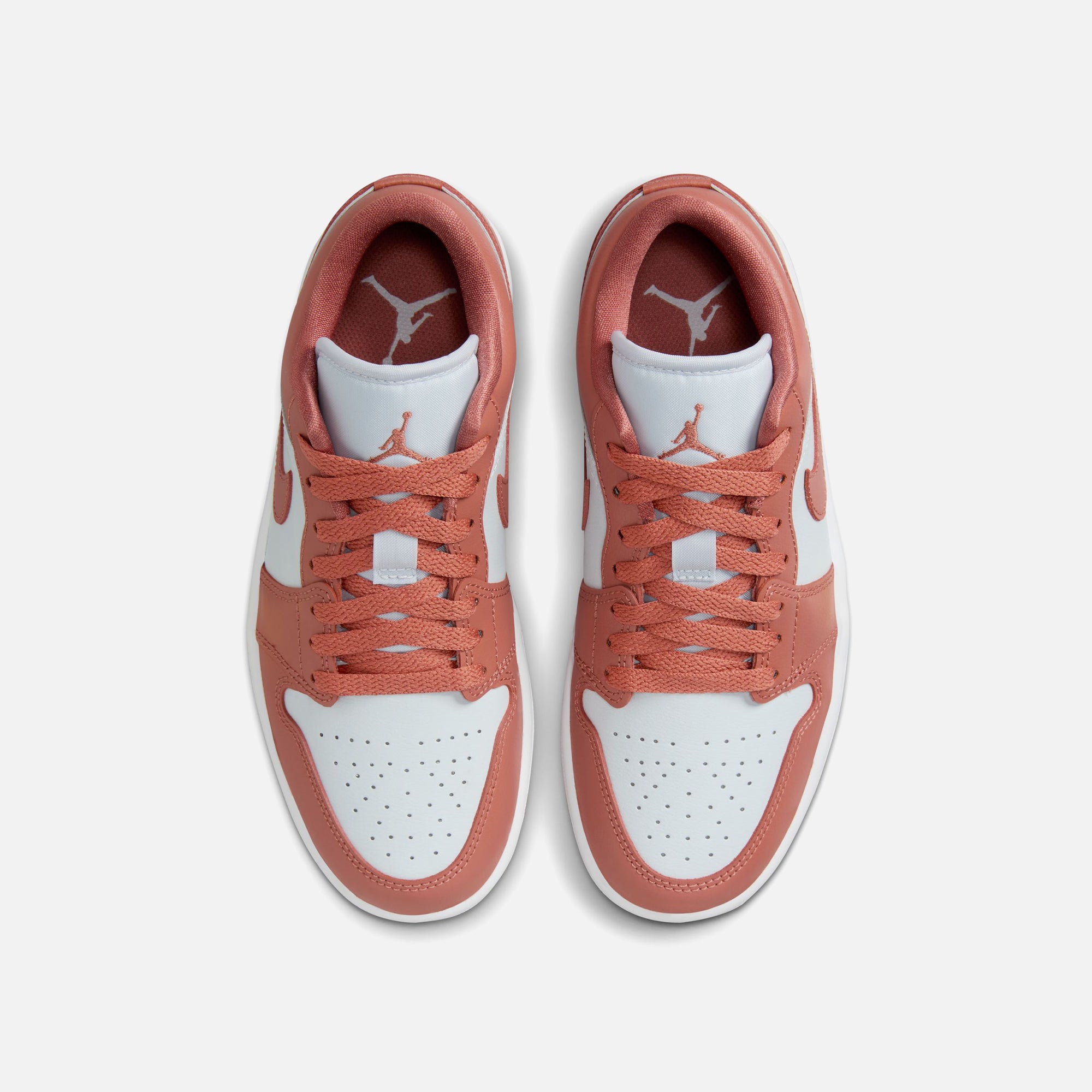 Jordan WMNS Air Jordan 1 Low - Pure Platinum / Sky J Orange / White