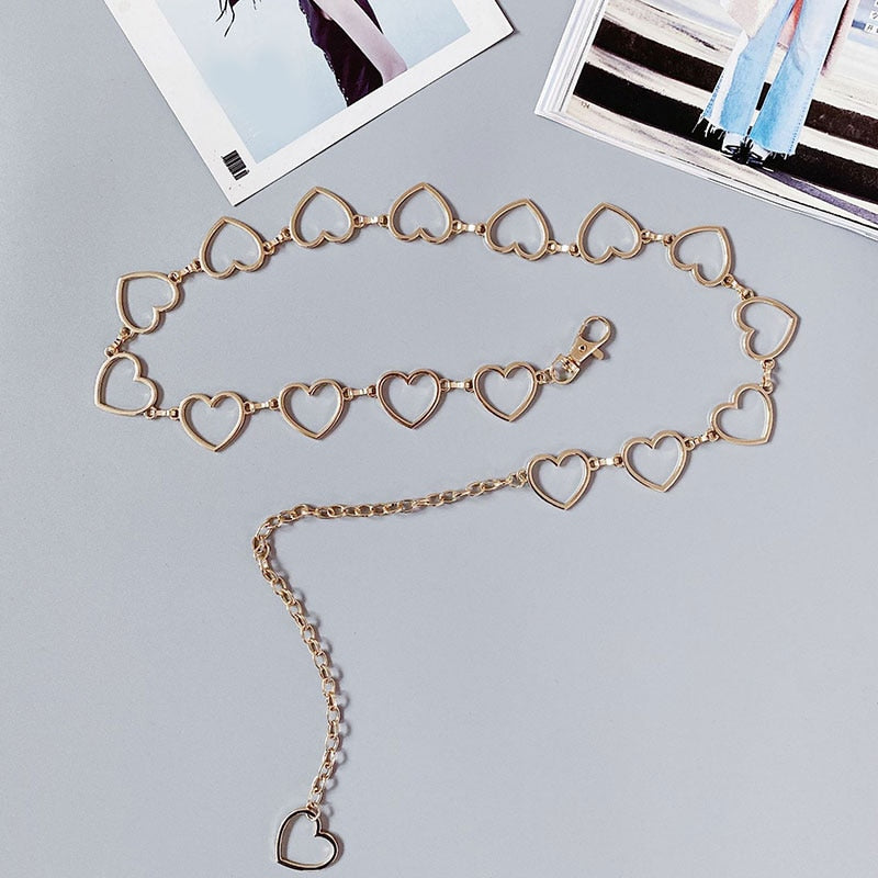 Heart Chain Belt