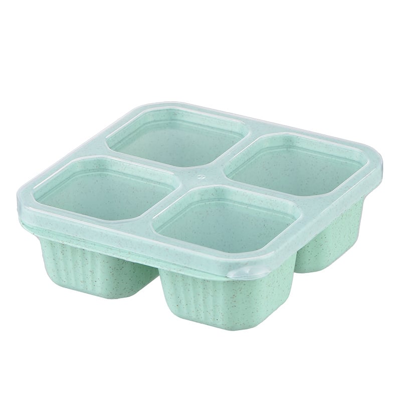 4 Pack Snack Containers. 4 Compartment Snack Box