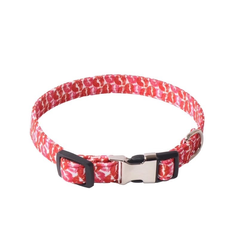 Minimalist Cloth Color Block Pet Collar