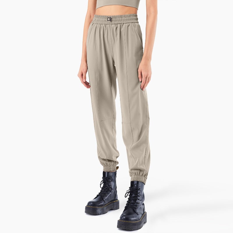 Women's Yoga Training Pants With Drawstrings