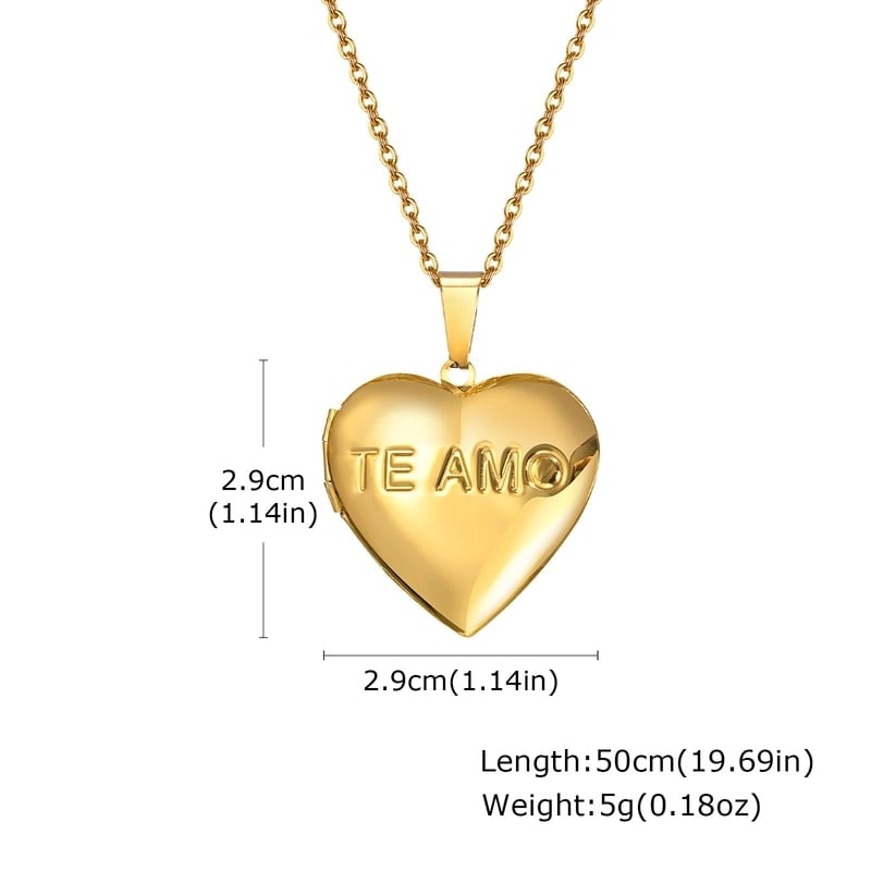 Basic Vintage Style Romantic Heart Shape 201 Stainless Steel 18K Gold Plated