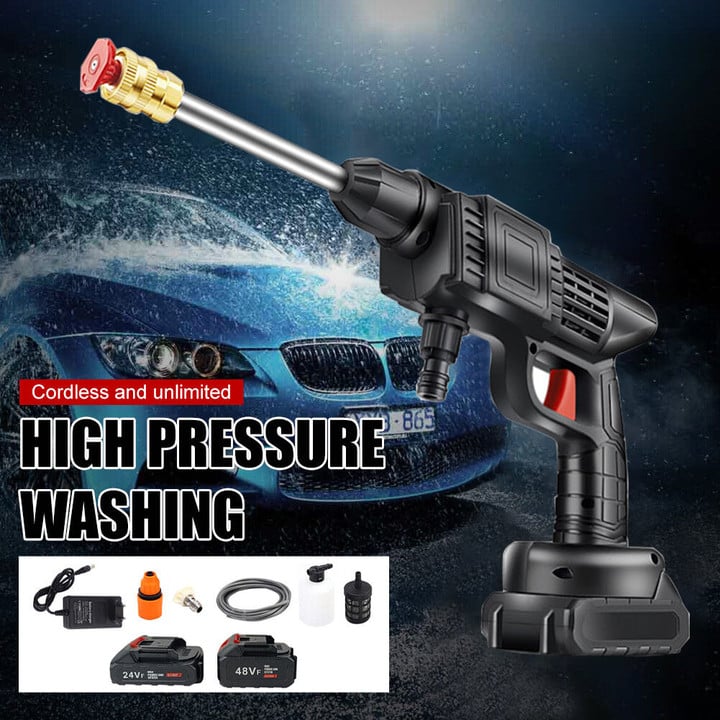 🔥Sale🔥Cordless Portable High Pressure Spray Water Gun