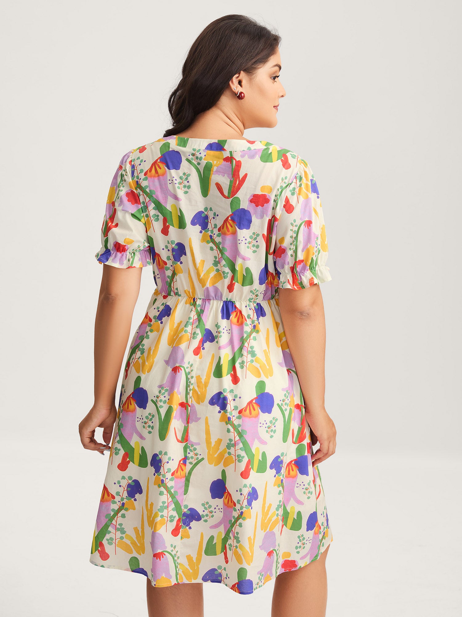 Pure Cotton Floral Dream Midi Dress