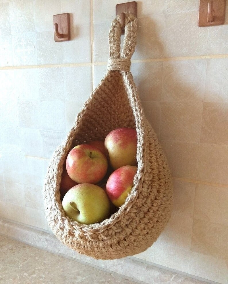 Hanging Wall Vegetable Fruit Baskets