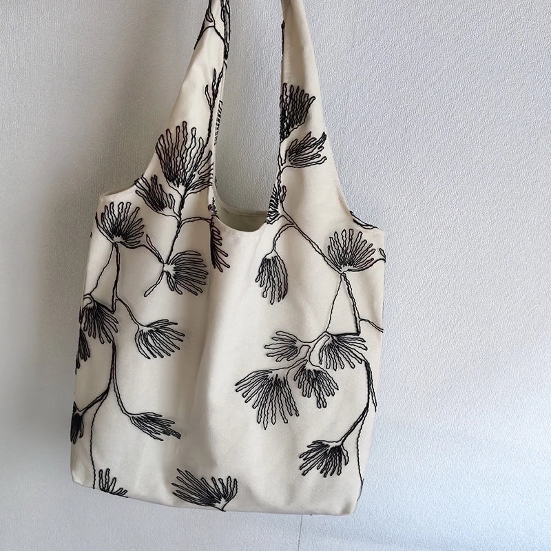 Women's Large All Seasons Canvas Basic Shoulder Bag