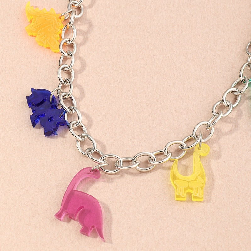 Acrylic Dinosaur Chain