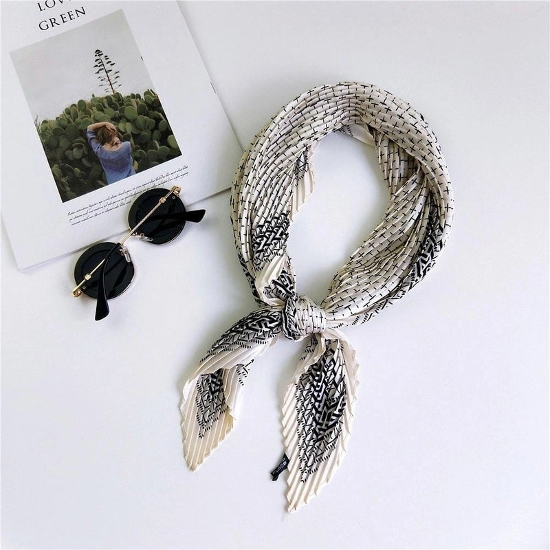 Summer Literary Folds Fashion Scarves