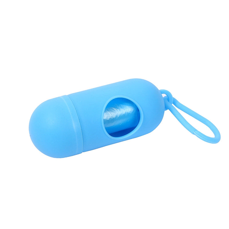 5 Pieces Minimalist Classic Style Plastic Solid Color Pet Garbage Bag